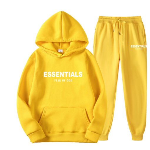 Fear of God Essentials Yellow TrackSuit