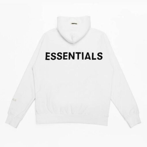 Fear Of God Reflective Letter Essentials Hoodie