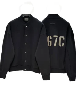 Men & Women Baseball Back Letter FG7C Essentials Jacket