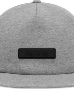 Fear of God Essentials Baseball Cap 'Dark Heather Oatmeal'